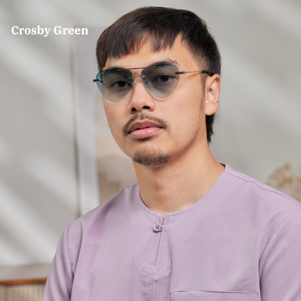 Hava Sunglasses Crosby Green Hava Optique Eyewear